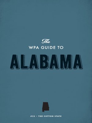 cover image of The WPA Guide to Alabama